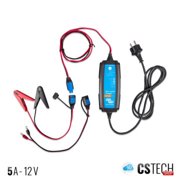 Redresor Blue Smart IP65, 12V 5A pentru încărcarea acumulatorului auto