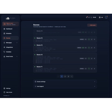 scene interfata CSTECH box